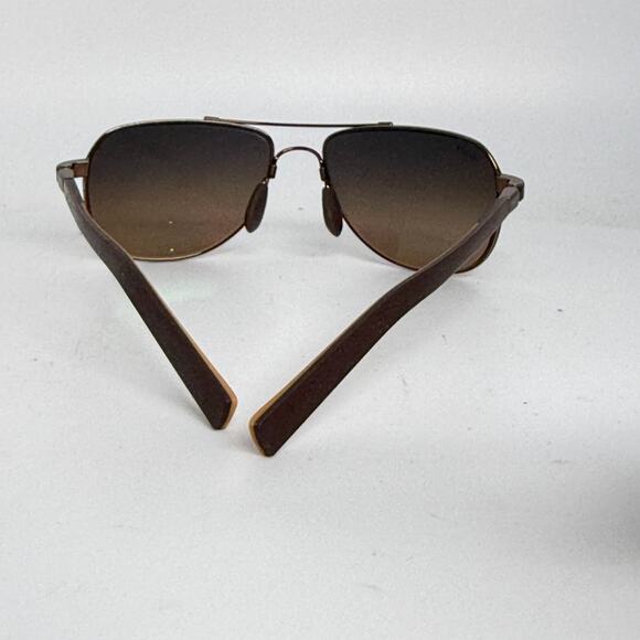 Maui Jim Guardrails MJ-327-23 Brown Aviator Sunglasses Frames 58-17 130 20493 - Picture 3 of 7
